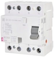 Residual current CB - EFI4 4P EV type 25A 30mA