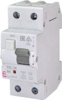 RCCB with overcurrent prot. - A B6A KZS 2M 10mA