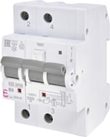 RCCB with overcurrent prot. - KZS-AFDD 3M 2P A B6 30mA