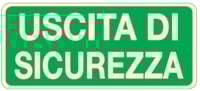 Safety sign - Al - Dimensions: 120x150 mm