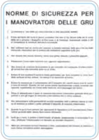 CART. 330x470mm  Norm.Sicu.Manovrat.Gru