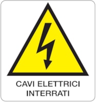 CART. 330x350mm CAVI ELETTRICI INTERRATI