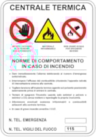 CART. 330x500mm CENTRALE TERMICA
