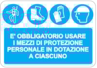 Various sign - Al - Dimensions: 500x330 mm