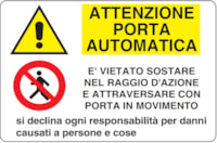 Various sign - Al - Dimensions: 300x200 mm