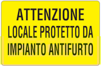 Various sign - Al - Dimensions: 300x200 mm