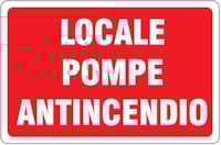 CART. 300x200mm LOCALE POMPE ANTINCENDIO