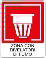Fire sign - Al - Dimensions: 230x290 mm