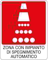 Fire sign - Al - Dimensions: 230x290 mm