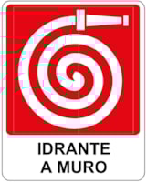 Fire sign - Al - Dimensions: 230x290 mm