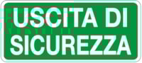Safety sign - Al - Dimensions: 350x165mm
