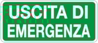 Safety sign - Al - Dimensions: 200x100 mm