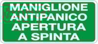 Safety sign - Al - Dimensions: 220x100 mm
