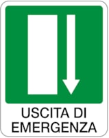 Safety sign - Al - Dimensions: 230x290 mm