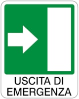 Safety sign - Al - Dimensions: 230x290 mm