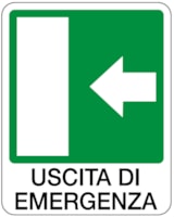Safety sign - Al - Dimensions: 230x290 mm