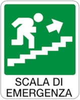 Safety sign - Al - Dimensions: 150x175 mm