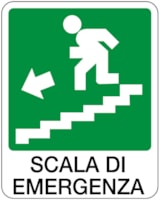 Safety sign - Al - Dimensions: 230x290 mm