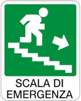 Safety sign - Al - Dimensions: 230x290 mm