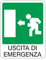 Safety sign - Al - Dimensions: 100x120 mm