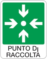 Safety sign - Al - Dimensions: 100x120 mm