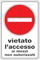Private property sign - 250x400 mm