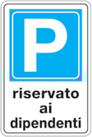 Private property sign - 400x600 mm