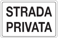 Private property sign - 600x400 mm Private property sign - 600x400 mm