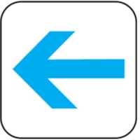 Information sign - 80 x 80 mm