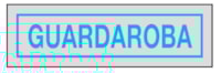 Information sign - Al - Dim: 165x50 mm Information sign - Al - Dim: 165x50 mm