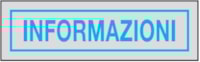 Information sign - Al - Dim: 165x50 mm