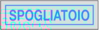 Information sign - Al - Dim: 165x50 mm