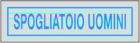 Information sign - Al - Dim: 165x50 mm