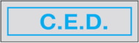 Information sign - Al - Dim: 165x50 mm
