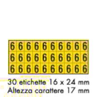 Adhesive label - 175x80 - 10 sheets / 30 labels each
