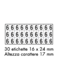 Adhesive label - 175x80 - 10 sheets / 30 labels each