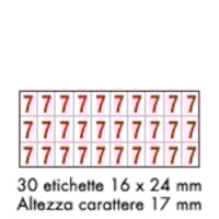 Adhesive label - 175x80 - 10 sheets / 30 labels each