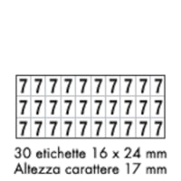 Adhesive label - 175x80 - 10 sheets / 30 labels each
