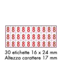 Adhesive label - 175x80 - 10 sheets / 30 labels each