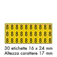 Adhesive label - 175x80 - 10 sheets / 30 labels each