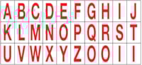 Adhesive label - 175x80 - 10 sheets / 30 labels each