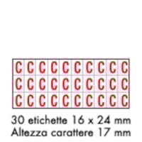 Adhesive label - 175x80 - 10 sheets / 30 labels each
