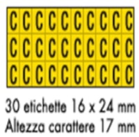 Adhesive label - 175x80 - 10 sheets / 30 labels each