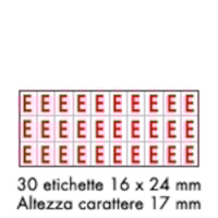 Adhesive label - 175x80 - 10 sheets / 30 labels each