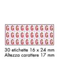 Adhesive label - 175x80 - 10 sheets / 30 labels each
