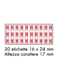 Adhesive label - 175x80 - 10 sheets / 30 labels each
