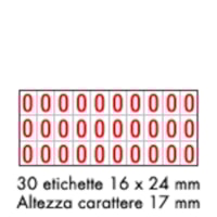 Adhesive label - 175x80 - 10 sheets / 30 labels each