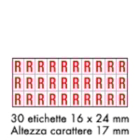 Adhesive label - 175x80 - 10 sheets / 30 labels each