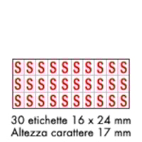Adhesive label - 175x80 - 10 sheets / 30 labels each