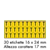 Foglio LETT.-NUM. MM 175x80 (cf.10pz)